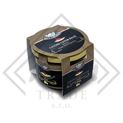 Pastika z husich jater s kousky suseneho ovoce 220g